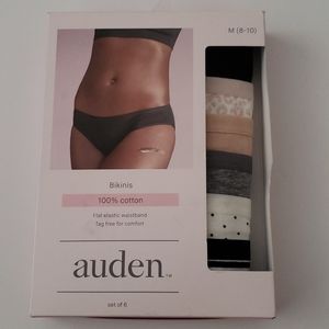 Auden Bikinis 100% Flat Elastic Waistband M(8-10)